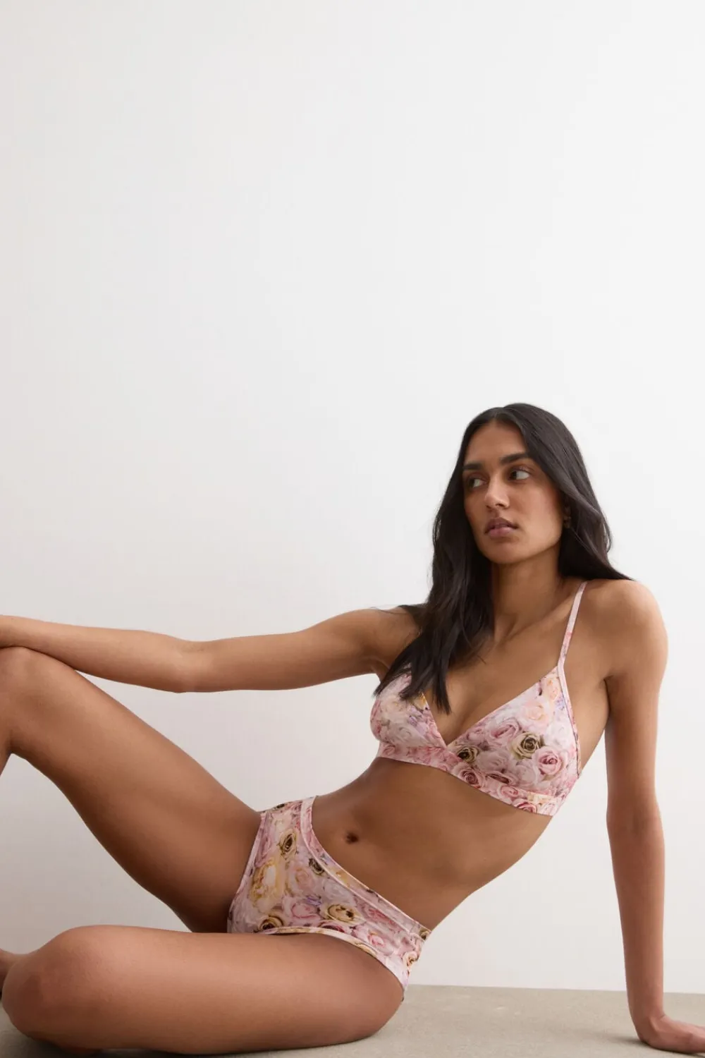 Figi>Intimissimi Figi z Tkaniny Fresh Bamboo I Bloom for You motyw kwiatowy - 062k - stampa bloom