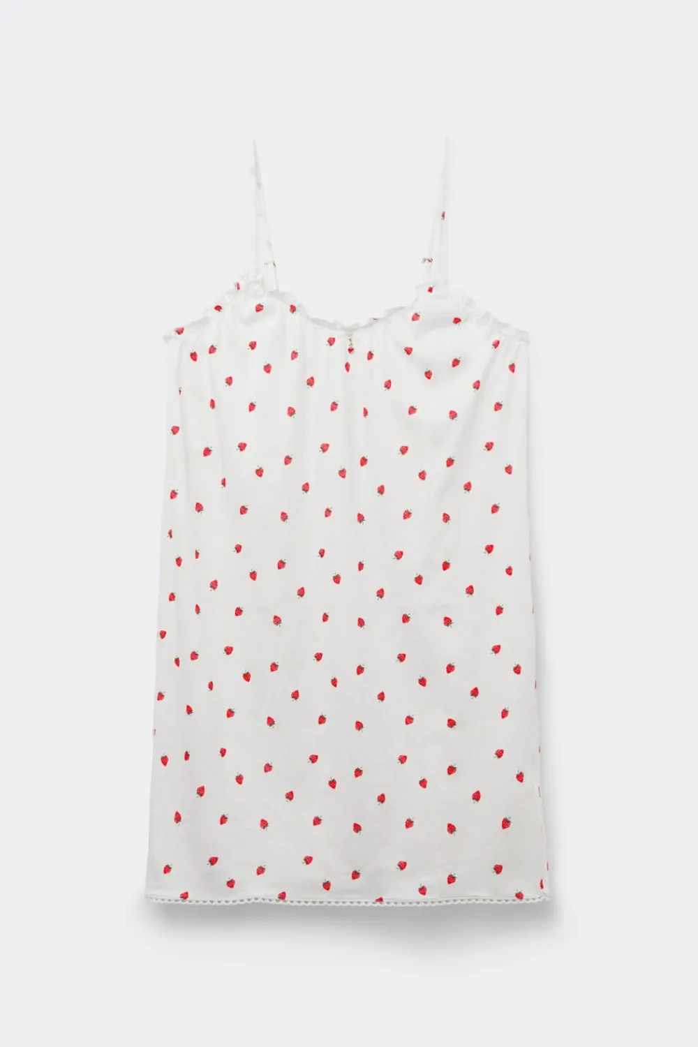 Halki / Babydoll|Spódnice /Sukienki>Intimissimi Halka z Bawełny Ultrafresh Sweet as a Berry z nadrukiem - 114k - stampa berry