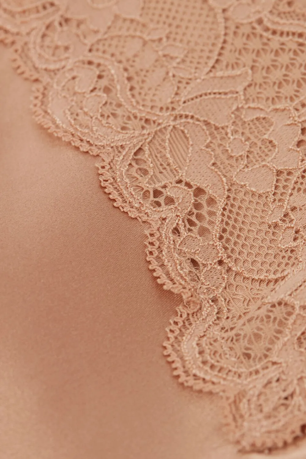 Halki / Babydoll|Spódnice /Sukienki>Intimissimi Halka z jedwabiu z koronką naturalny - 163i - rose satin