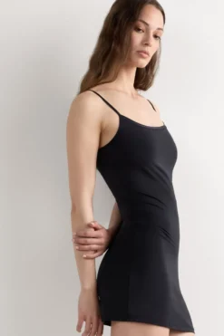 Halki / Babydoll|Mikrofibra>Intimissimi Halka z Mikrofibry Ultralight czarny - 019 - czarny