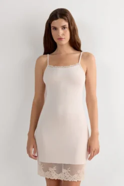 Halki / Babydoll|Modal>Intimissimi Halka z Modalu Pretty Flowers naturalny - 2280 - cream