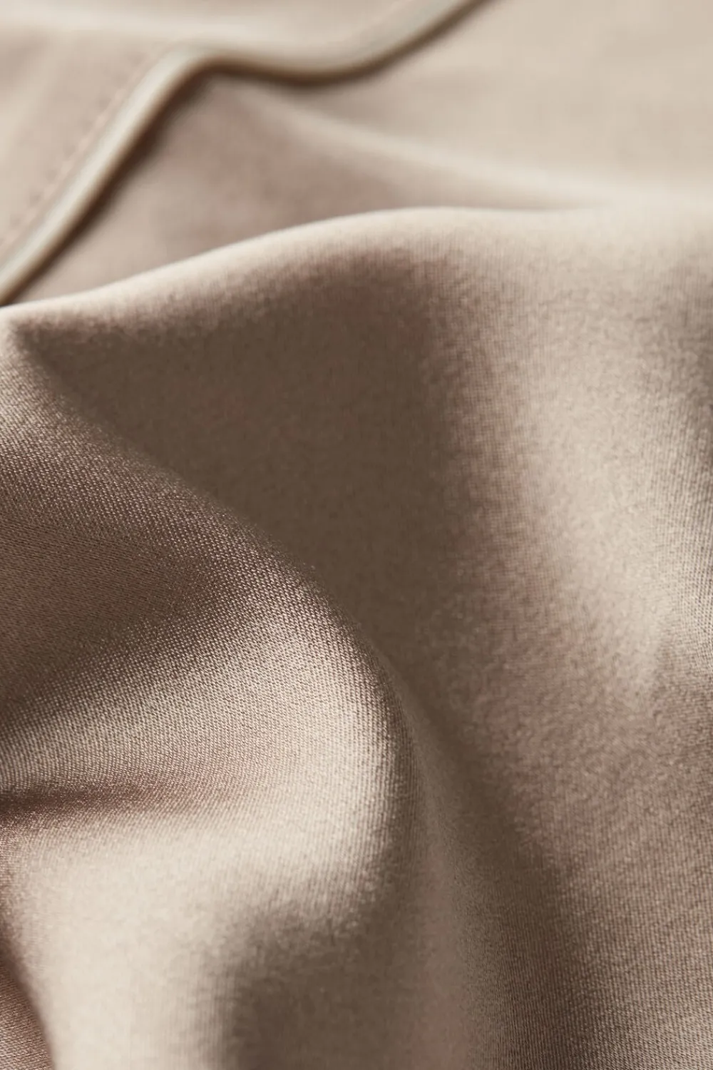 Piżamy Krótkie|Jedwab>Intimissimi Jedwabne Szorty z Lamówką naturalny - 651i - dust beige