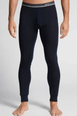 Spodnie|Wełna Merino>Intimissimi Kalesony Męskie z Wełny Merino niebieski - 800 - blu notte