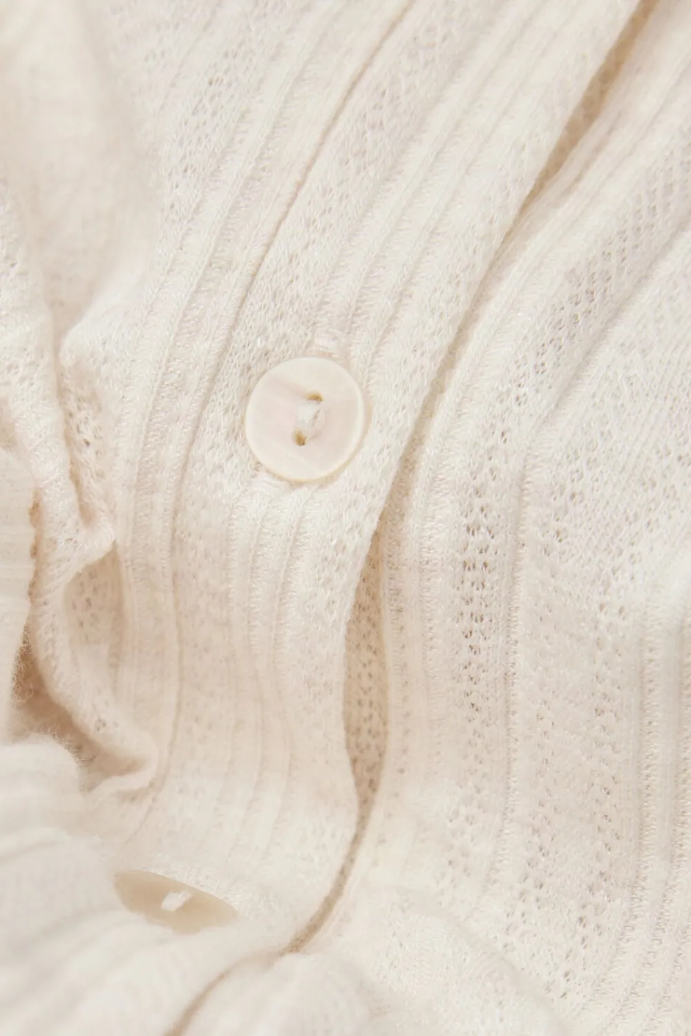 Kardigany / Marynarki|Odzież Domowa>Intimissimi Kardigan Sweet Pointelle różowy - 070k - almond rose melange