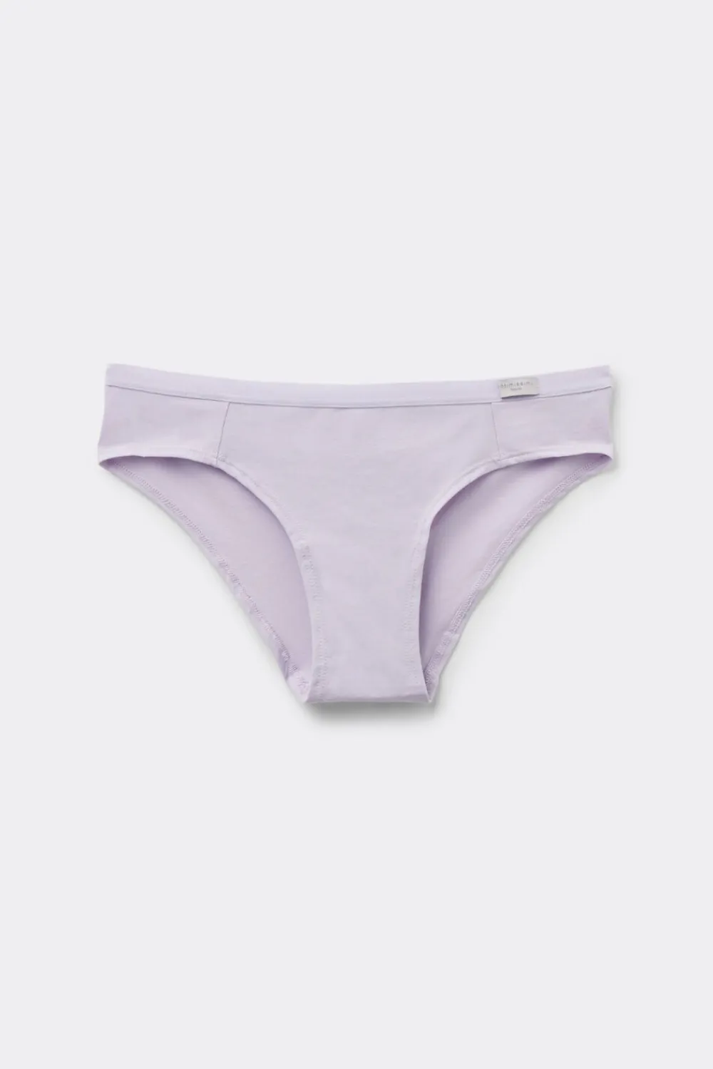 Figi|Bawełna>Intimissimi Klasyczne Figi Damskie Bawełniane fioletowy - 056k - quartz lilac
