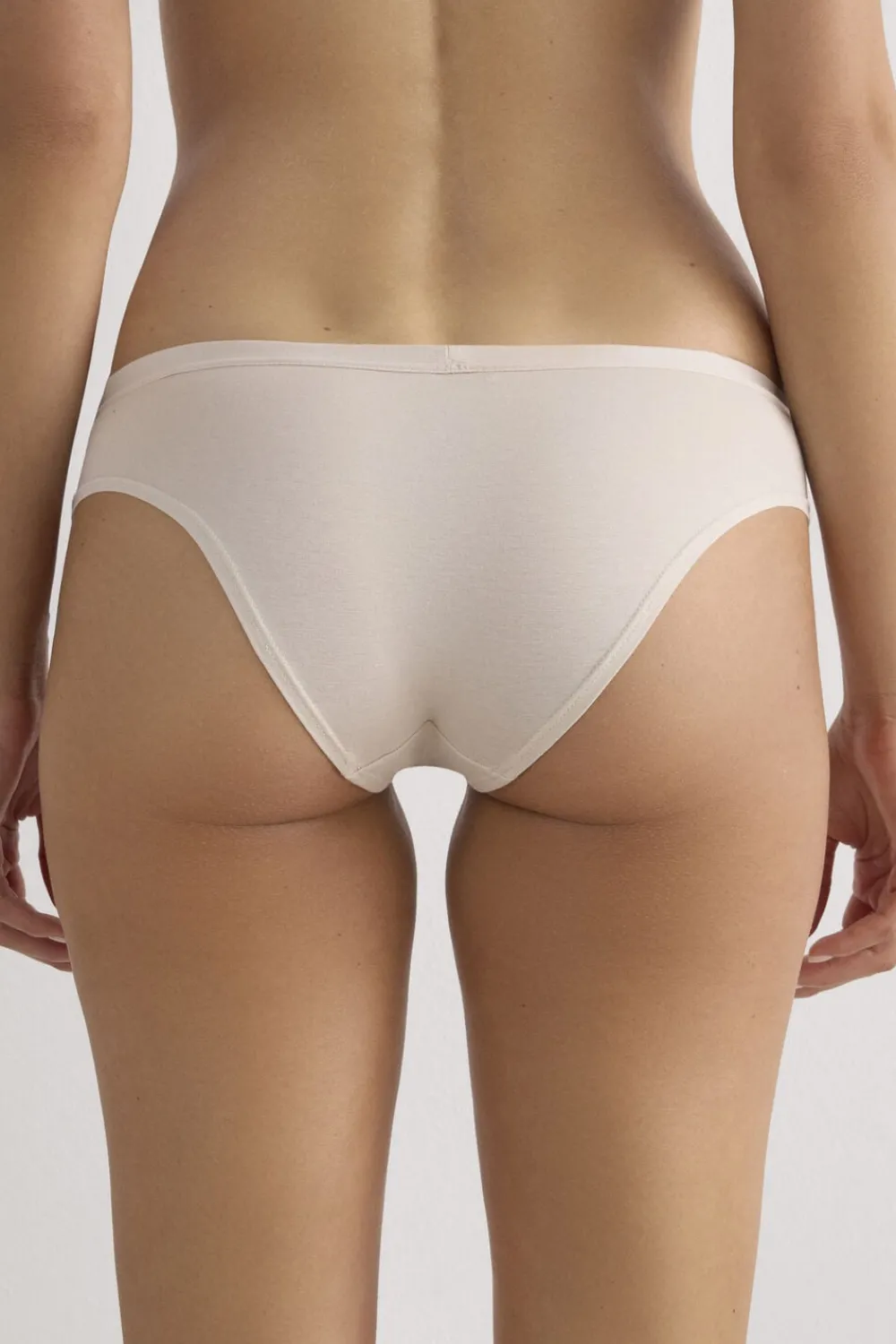Figi>Intimissimi Klasyczne Figi Damskie Bawełniane naturalny - 2280 - cream