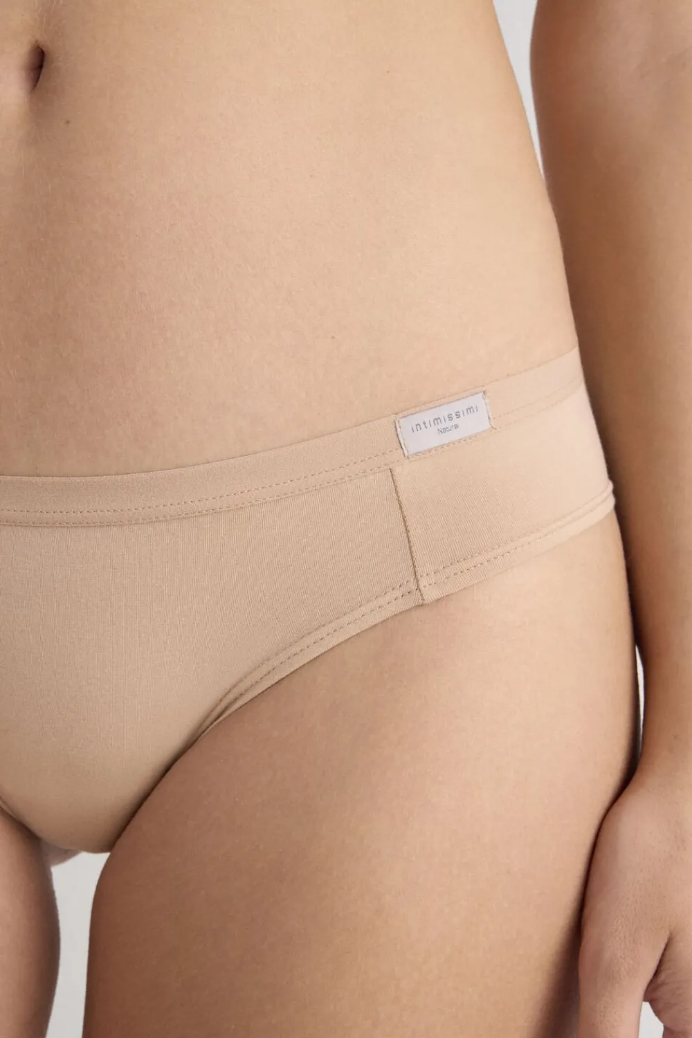 Figi>Intimissimi Klasyczne Figi Damskie Bawełniane naturalny - 044 - honey