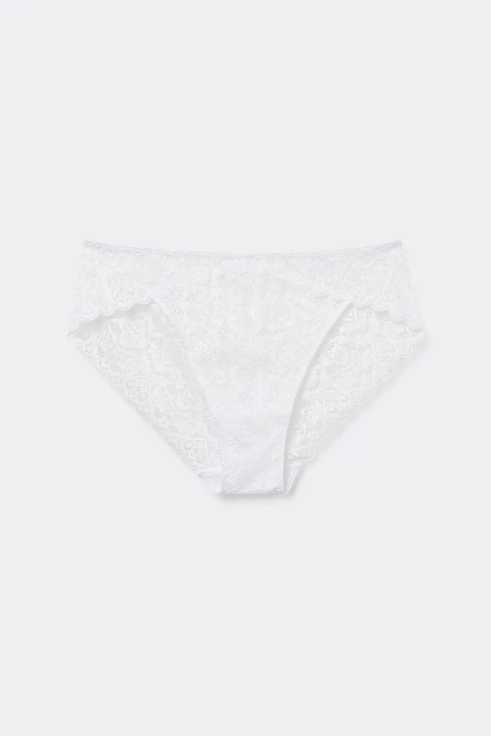 Figi|Majtki>Intimissimi Koronkowe Figi z Niskim Stanem biały - 001 - biały