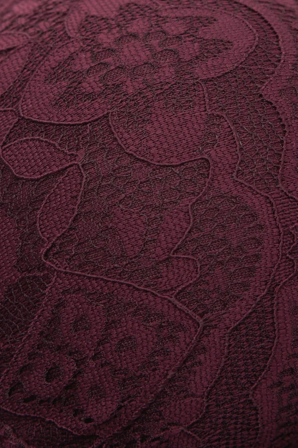 Balkonetki|Z Fiszbinami>Intimissimi Koronkowy Biustonosz Balkonetka Sofia burgundia - 028k - dark burgundy