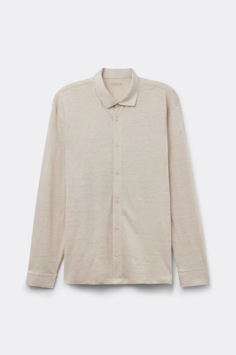 Koszule|Len>Intimissimi Koszula 100% Len Soft czarny - 959i - lino chiaro