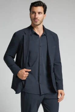Koszule>Intimissimi Koszula Non Iron niebieski - 884j - niebieski