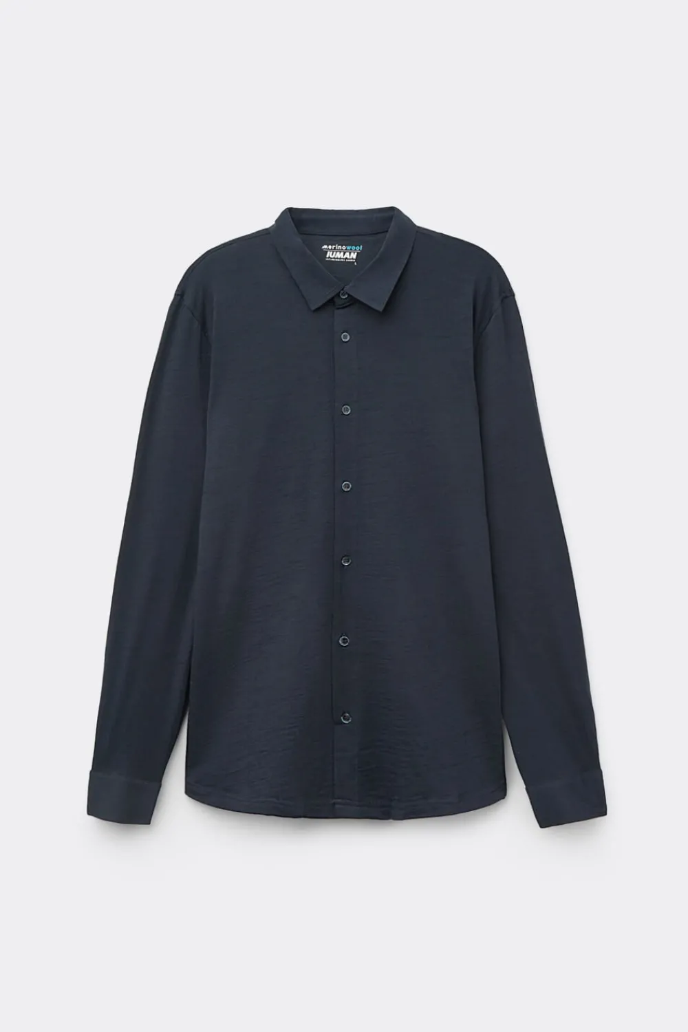 Koszule|Wełna Merino>Intimissimi Koszula z Długim Rękawem z Wełny Merino niebieski - 800 - blu notte