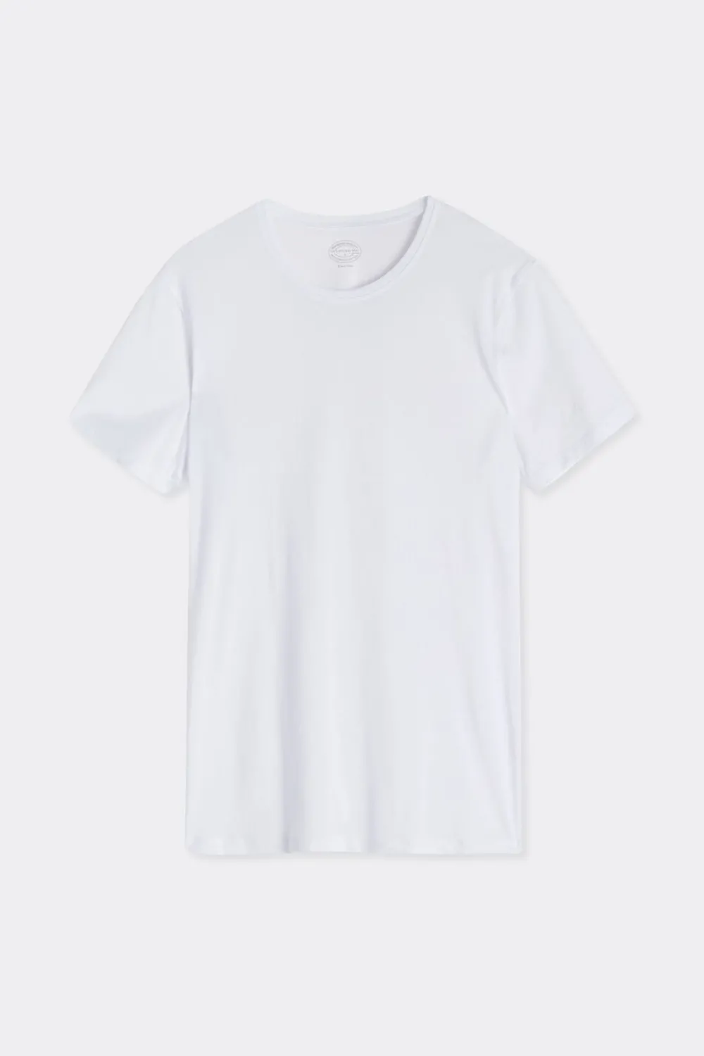 T-shirty|Bawełna Superior>Intimissimi Koszulka Męska 100% Bawełna Superior Extrafine biały - 001 - biały