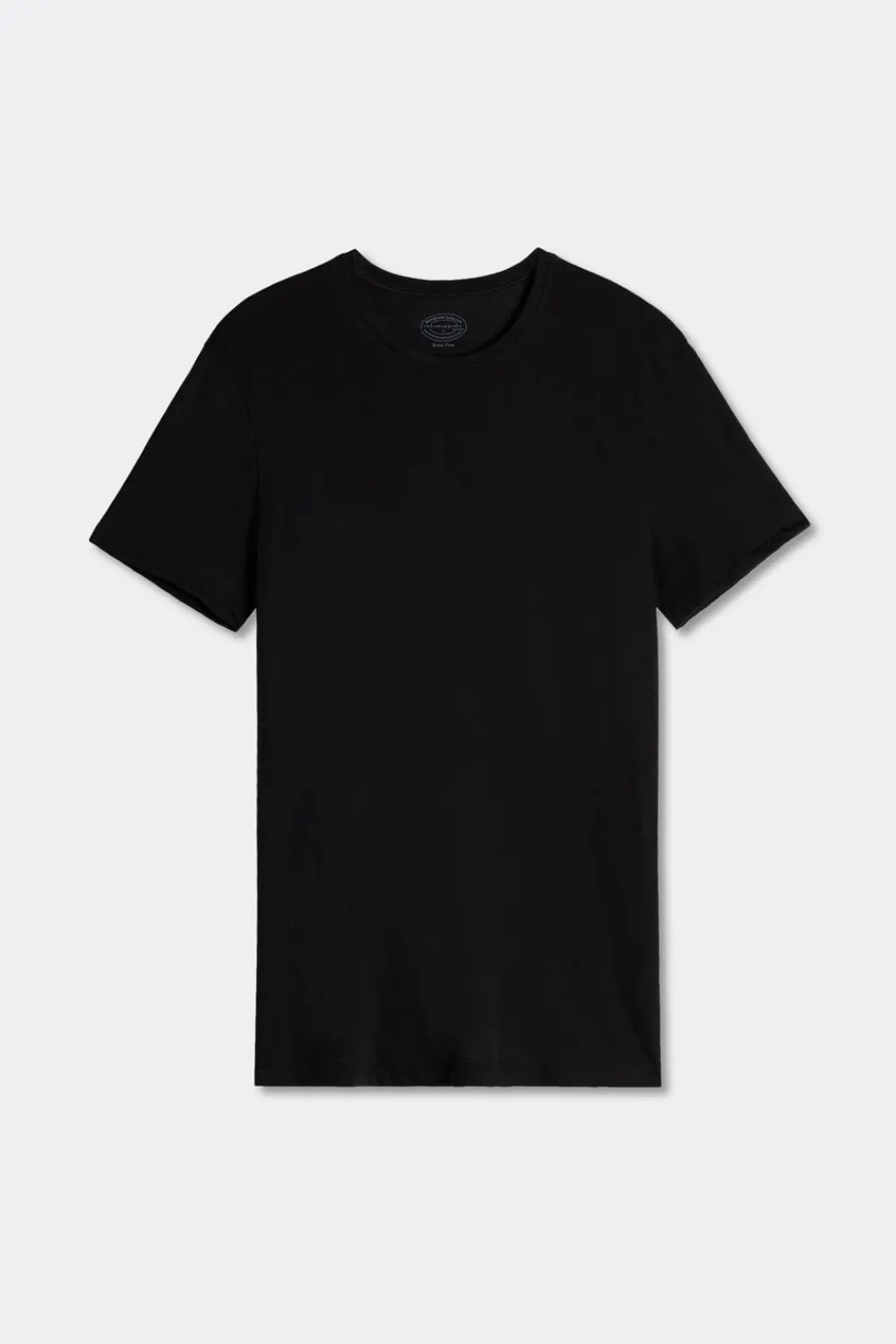 T-shirty|Bawełna Superior>Intimissimi Koszulka Męska 100% Bawełna Superior Extrafine czarny - 019 - czarny