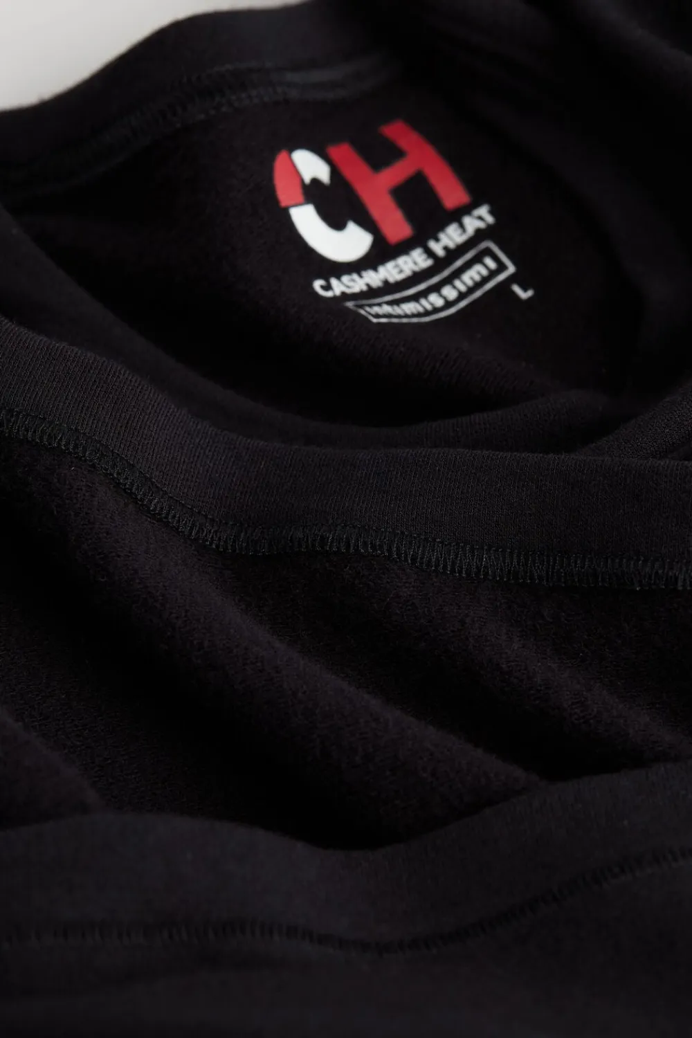 T-shirty|Kolekcja Termiczna Z Kaszmirem>Intimissimi Koszulka męska z modalu i kaszmiru czarny - 019 - czarny