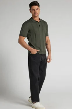T-shirty|Polo>Intimissimi Koszulka Polo 100% Bawełny zielony - 078k - verde truck