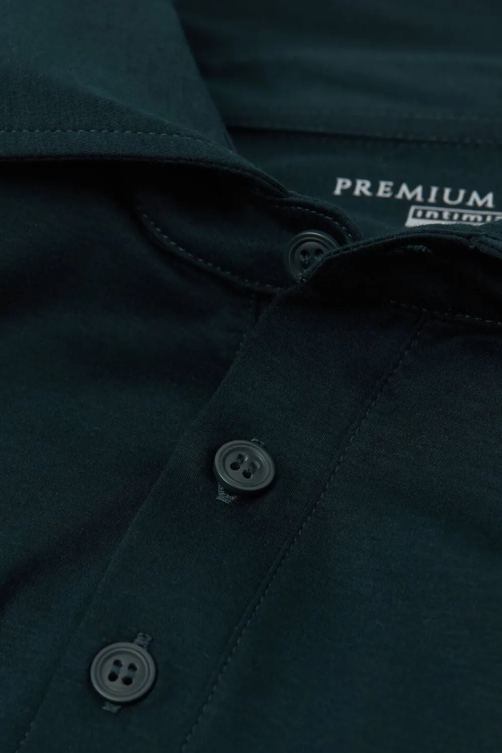 Polo|Merceryzowana Bawełna Filo Premium>Intimissimi Koszulka Polo z Merceryzowanej Bawełny filo Premium zielony - 132j - verde scuro