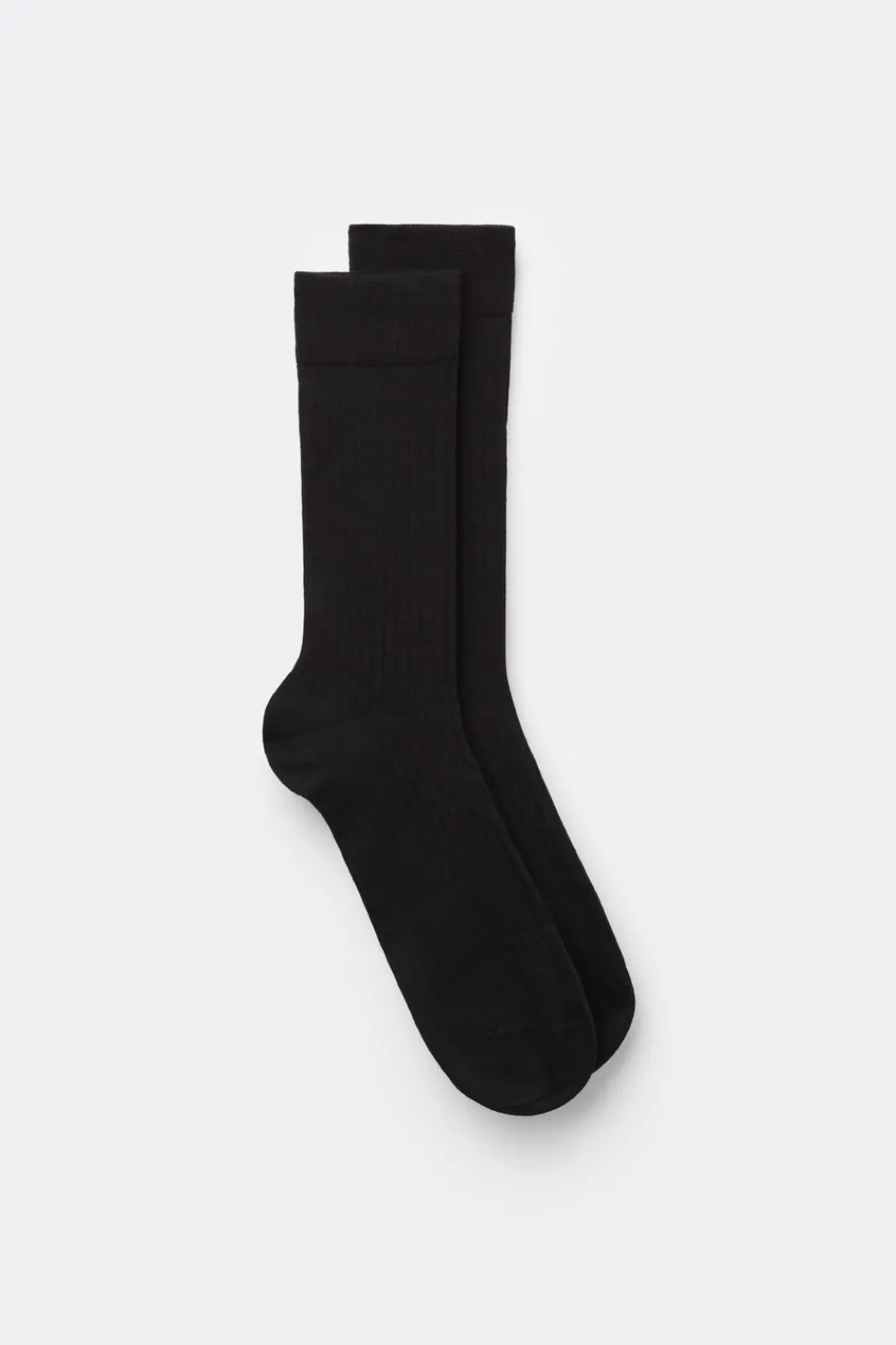 Skarpetki Krótkie>Intimissimi Krótkie Skarpetki z Bawełny Soft w Prążek - 019 - czarny