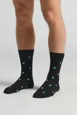 Skarpetki Krótkie>Intimissimi Krótkie Skarpety z Bawełny Soft czarny - 017k - nero/soldi