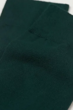 Skarpetki Krótkie|Ciepła Bawełna>Intimissimi Krótkie Skarpety z Ciepłej Bawełny zielony - 132j - verde scuro