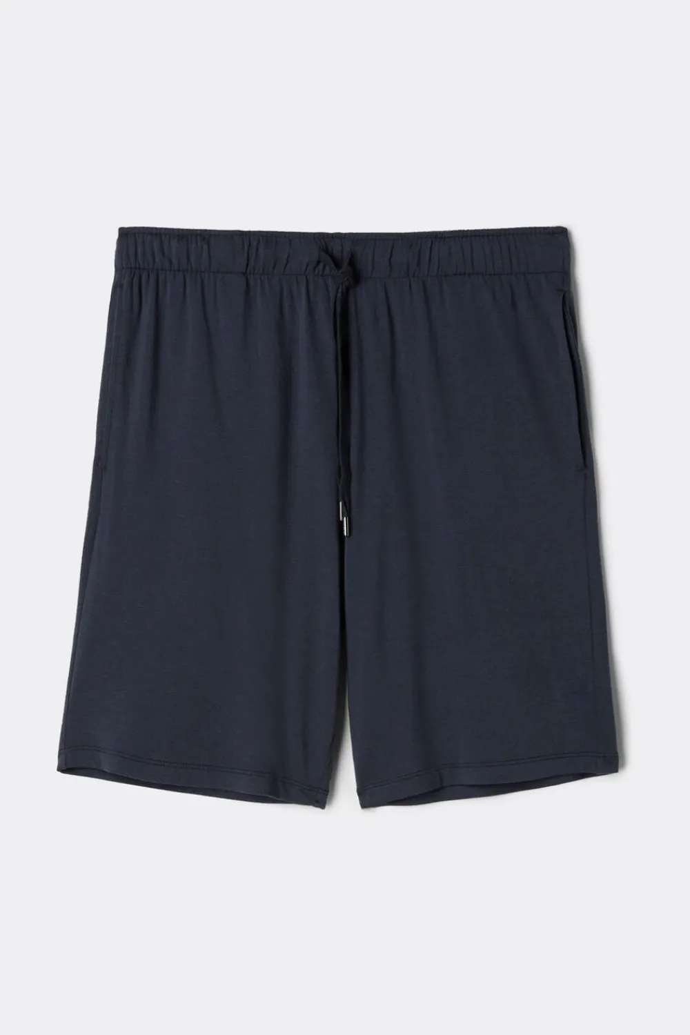 Spodnie|Soft Silk>Intimissimi Krótkie spodenki męskie z jedwabiu niebieski - 800 - blu notte