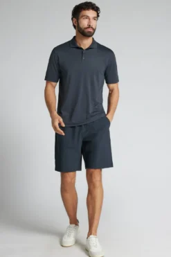 Spodnie>Intimissimi Krótkie Spodenki Non Iron niebieski - 884j - niebieski