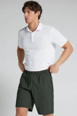 Spodnie>Intimissimi Krótkie Spodenki Non Iron zielony - 083k - verde medievale