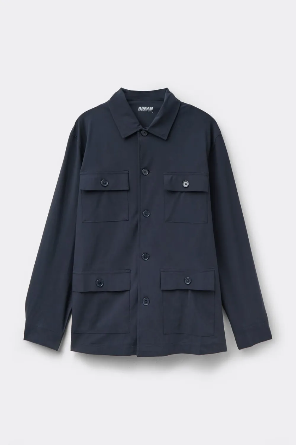 Marynarki / Kurtki>Intimissimi Kurtka Safari Non Iron niebieski - 884j - niebieski
