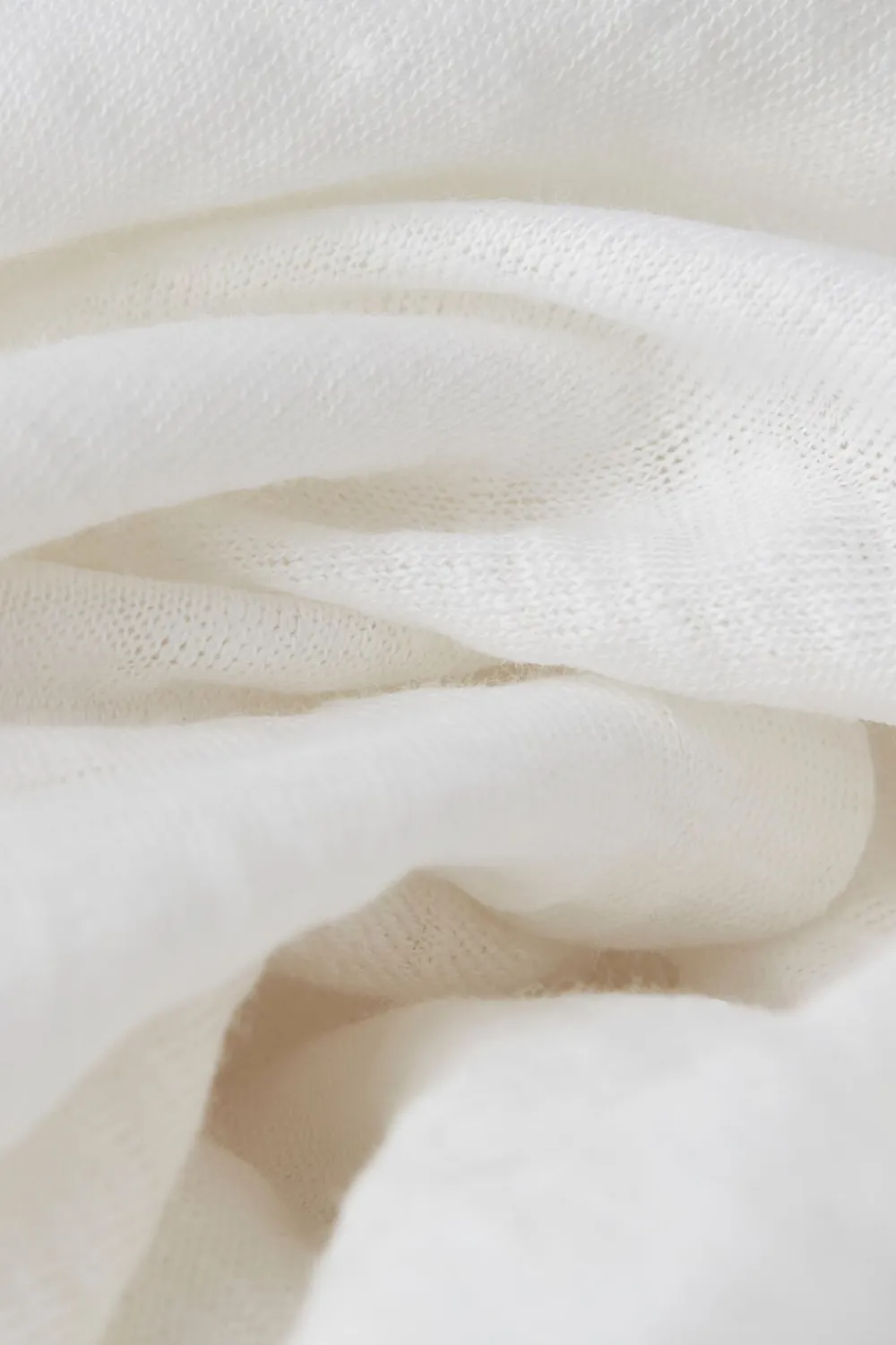 T-shirty|Len>Intimissimi Lniana Bluzka zKrótkim Rękawem iDekoltem wSerek The Pure Linen biały - 001 - biały