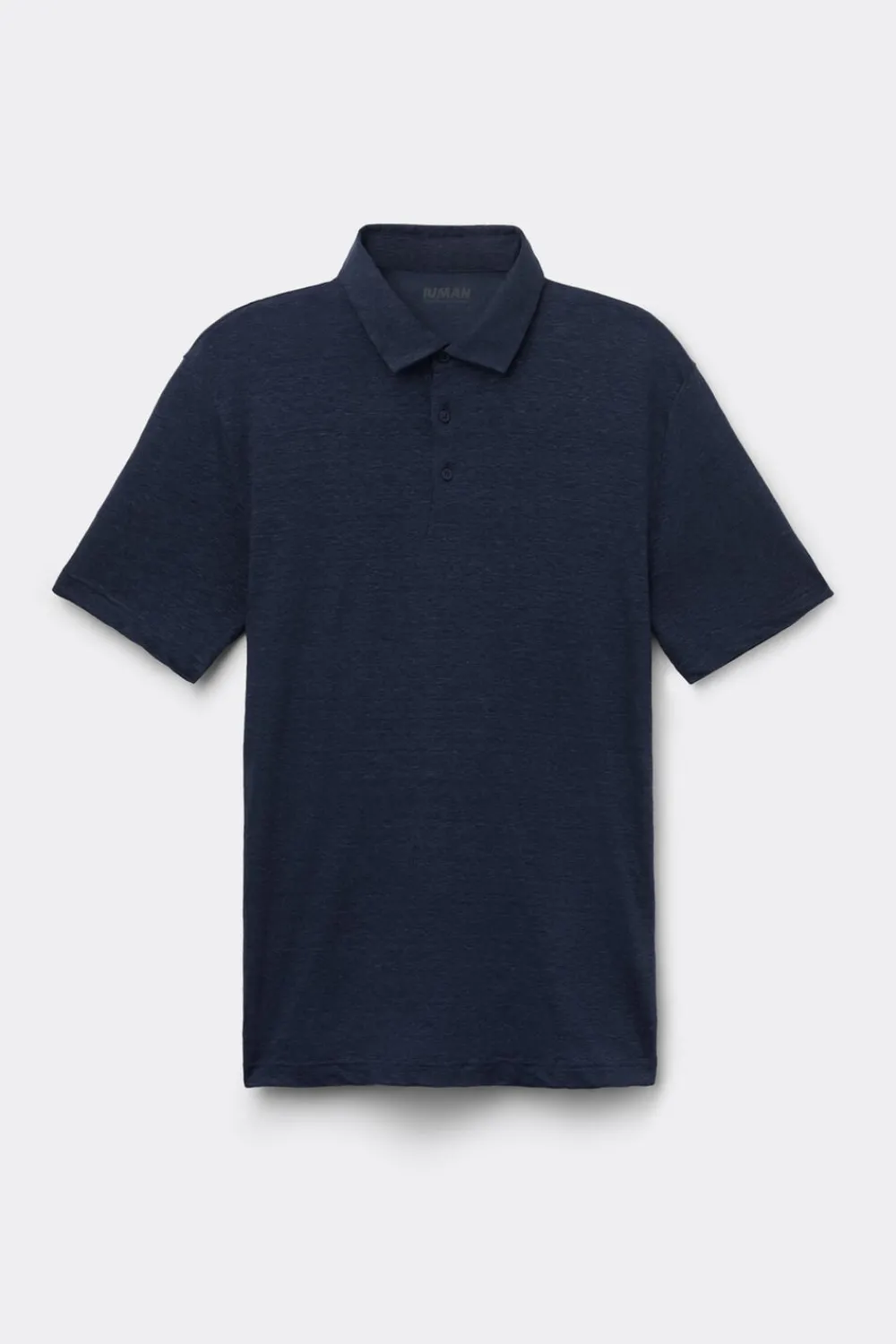 Polo|Len>Intimissimi Lniana Koszulka Polo z Krótkim Rękawem niebieski - 585j - blu oceano