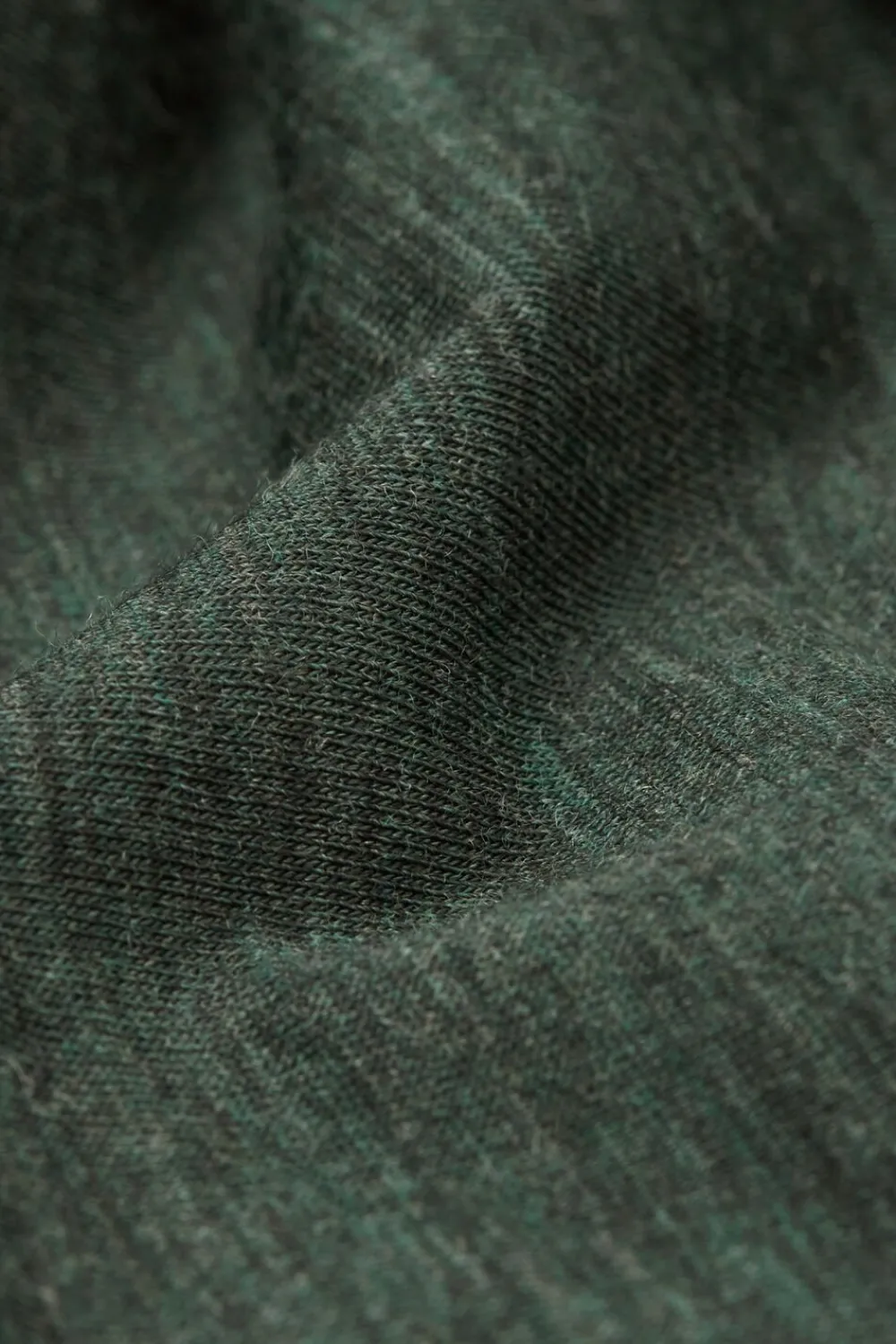 Bluzki Z Długim Rękawem|Wełna Merino>Intimissimi Longsleeve męski z wełny merino - 981j - verde scuro melange