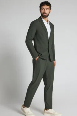 Marynarki / Kurtki>Intimissimi Marynarka Non Iron zielony - 083k - verde medievale