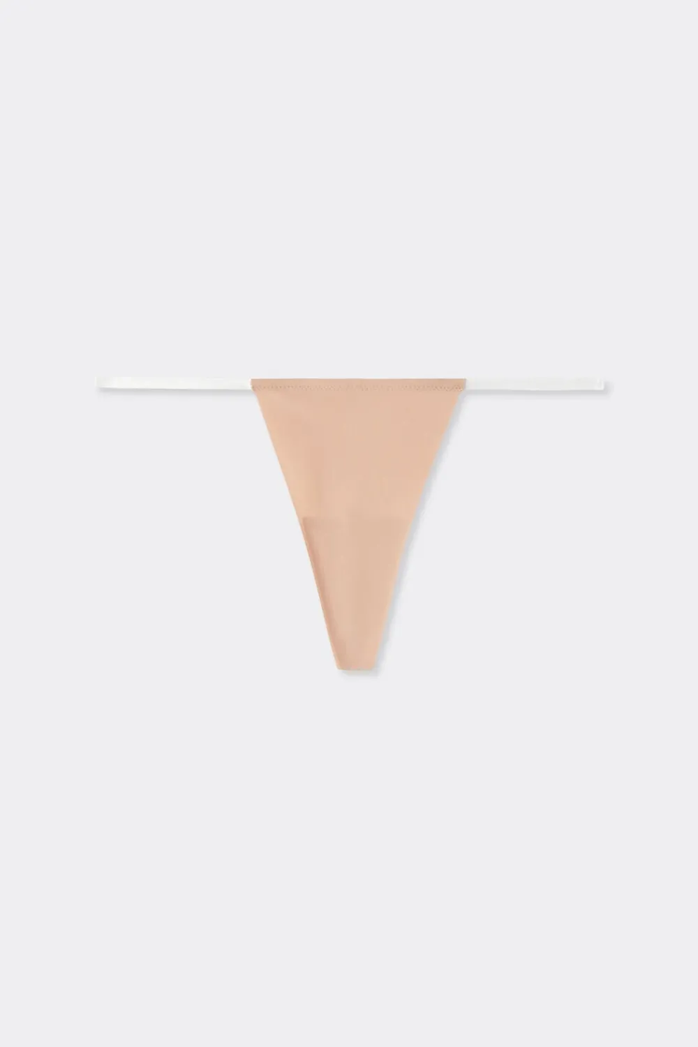 Stringi|Mikrofibra>Intimissimi Niewidoczne Stringi z Mikrofibry Ultralight naturalny - 044 - honey