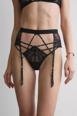 Podwiązki / Pasy Do Pończoch>Intimissimi Pas do Pończoch Flirt Fearlessly czarny - 019 - czarny