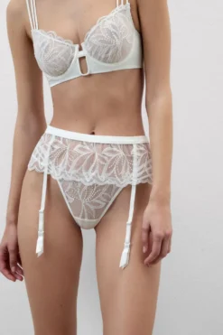 Podwiązki / Pasy Do Pończoch|Lingerie>Intimissimi Pas do pończoch My Forever Love kremowy - 2127 - talkowy