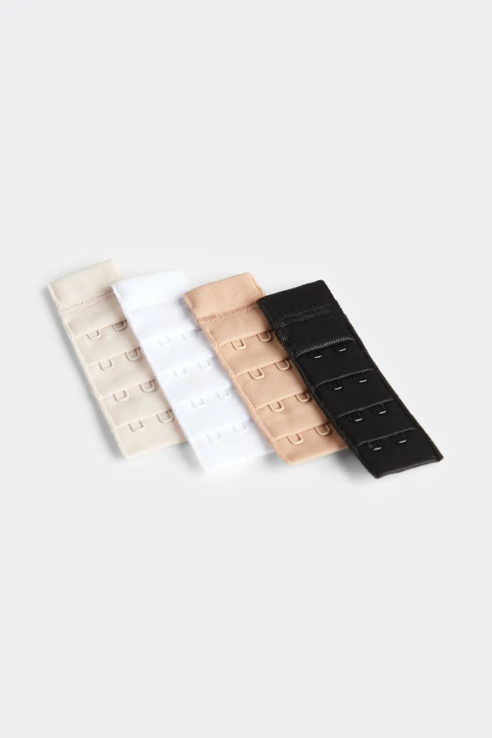 Akcesoria>Intimissimi Podwójne Regulowane Haftki z Tyłu biały - 880i - bianco/nero/honey/cream