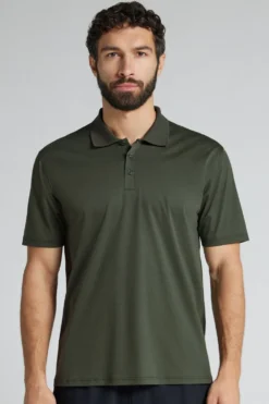 T-shirty|Polo>Intimissimi Polo z Krótkim Rękawem z Merceryzowanej Bawełny filo Premium Superlight zielony - 165k - verde salvia