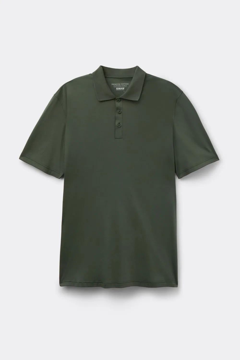 T-shirty|Polo>Intimissimi Polo z Krótkim Rękawem z Merceryzowanej Bawełny filo Premium Superlight zielony - 165k - verde salvia