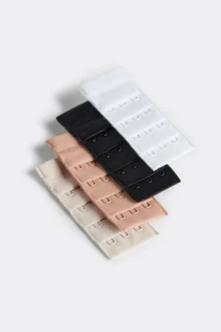 Akcesoria>Intimissimi Potrójne Regulowane Haftki z Tyłu biały - 880i - bianco/nero/honey/cream