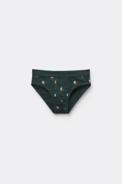 Chłopiec>Intimissimi Slipy Chłopięce z Bawełny Superior ©Disney Gburek zielony - 132j - verde scuro