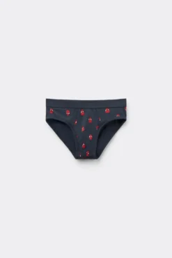 Chłopiec>Intimissimi Slipy Chłopięce z Bawełny Superior z Nadrukiem Spidermana niebieski - 800 - blu notte