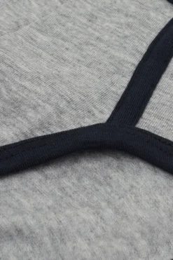 Chłopiec>Intimissimi Slipy Dziecięce z Bawełny Superior z Logo - 387i - grigio melange chiaro/blu notte