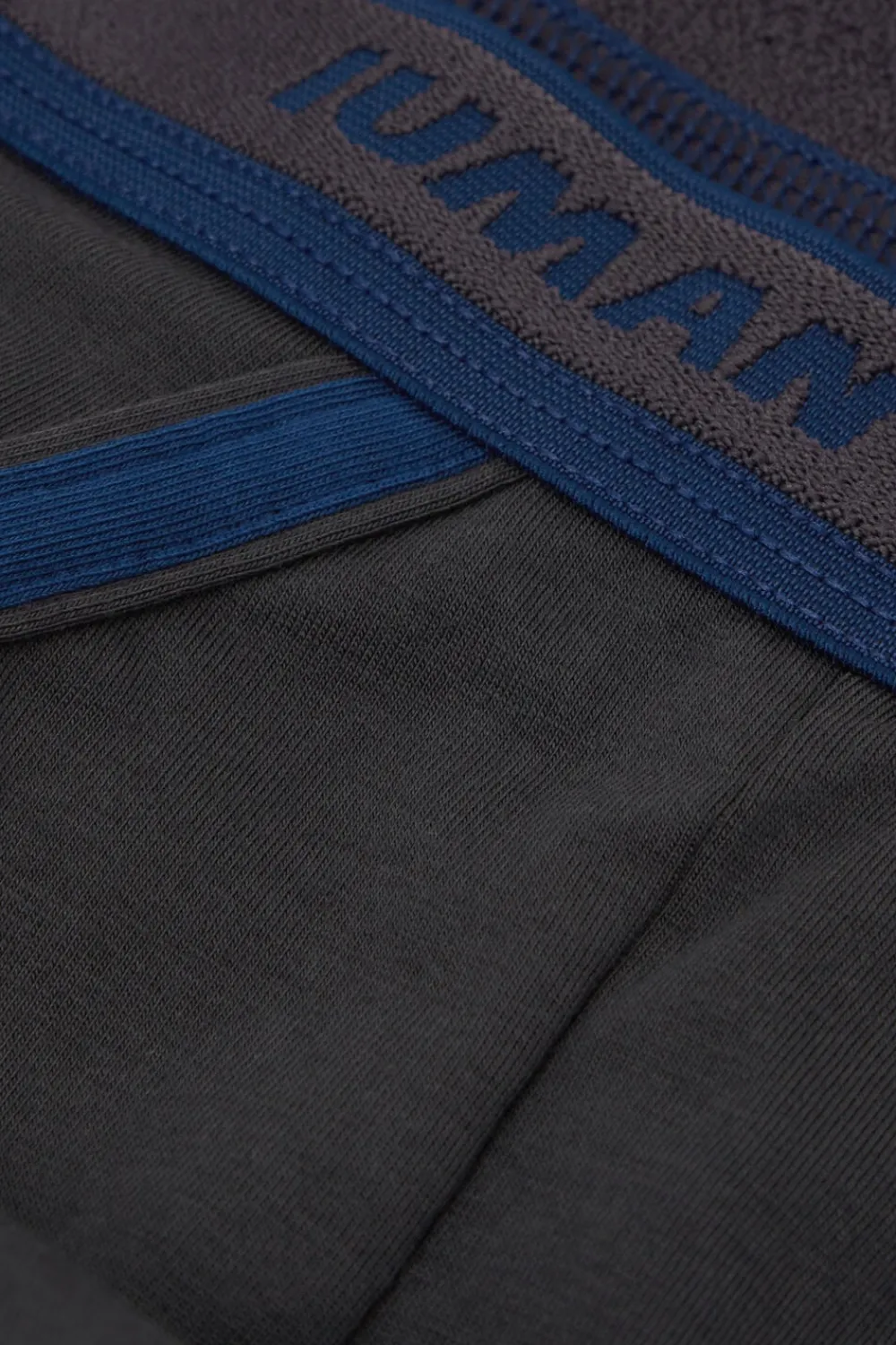 Slipy|Bawełna Superior>Intimissimi Slipy Męskie z Bawełny Superior z Logo ciemnoszary - 105k - dark grey/blu marino