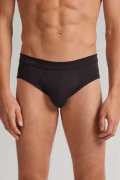 Slipy|Soft Silk>Intimissimi Slipy Soft Silk - 019 - czarny