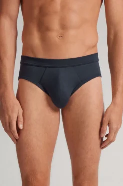 Slipy|Soft Silk>Intimissimi Slipy Soft Silk niebieski - 800 - blu notte