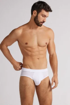 Slipy|Soft Silk>Intimissimi Slipy Soft Silk biały - 001 - biały