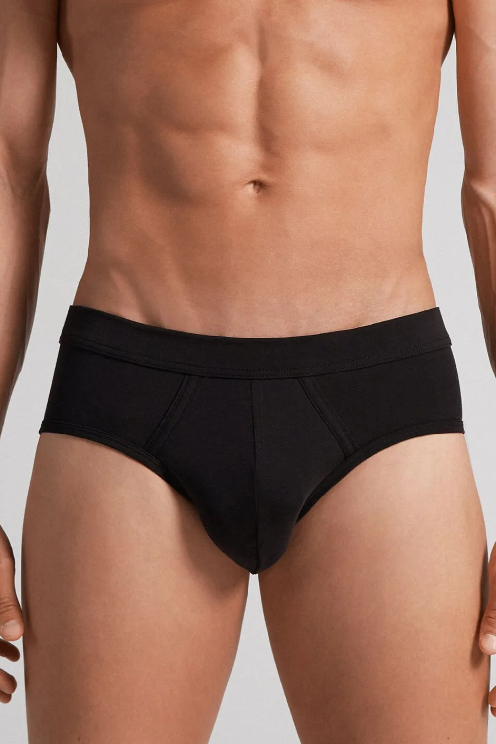 Slipy|Bawełna Superior Extrafine>Intimissimi Slipy z Bawełny Light & Fresh czarny - 019 - czarny