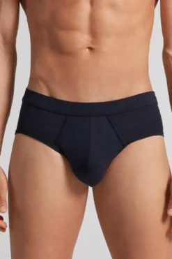 Slipy|Bawełna Superior Extrafine>Intimissimi Slipy z Bawełny Light & Fresh niebieski - 800 - blu notte