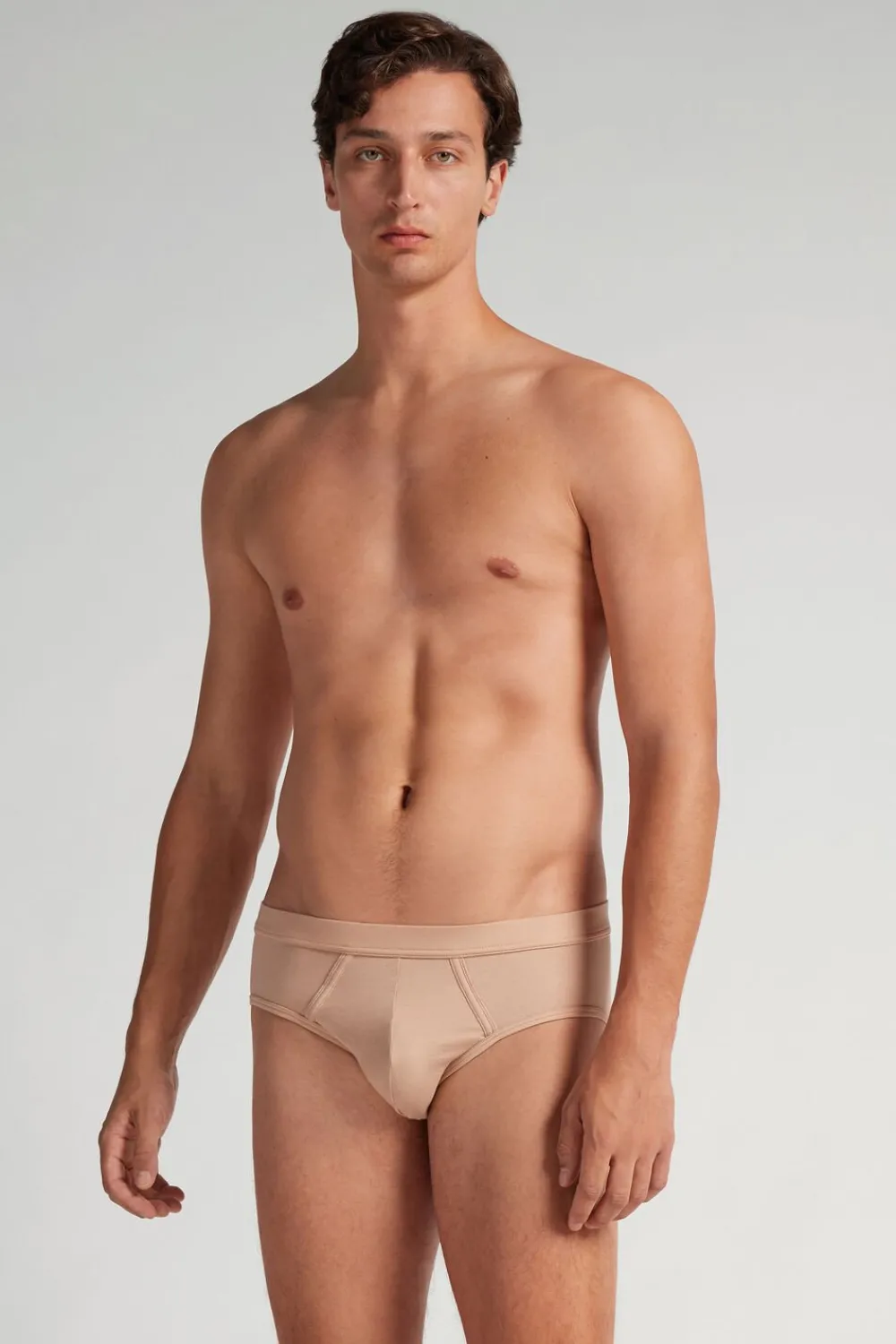 Slipy|Bawełna Superior Extrafine>Intimissimi Slipy z Bawełny Light & Fresh naturalny - 713j - skin