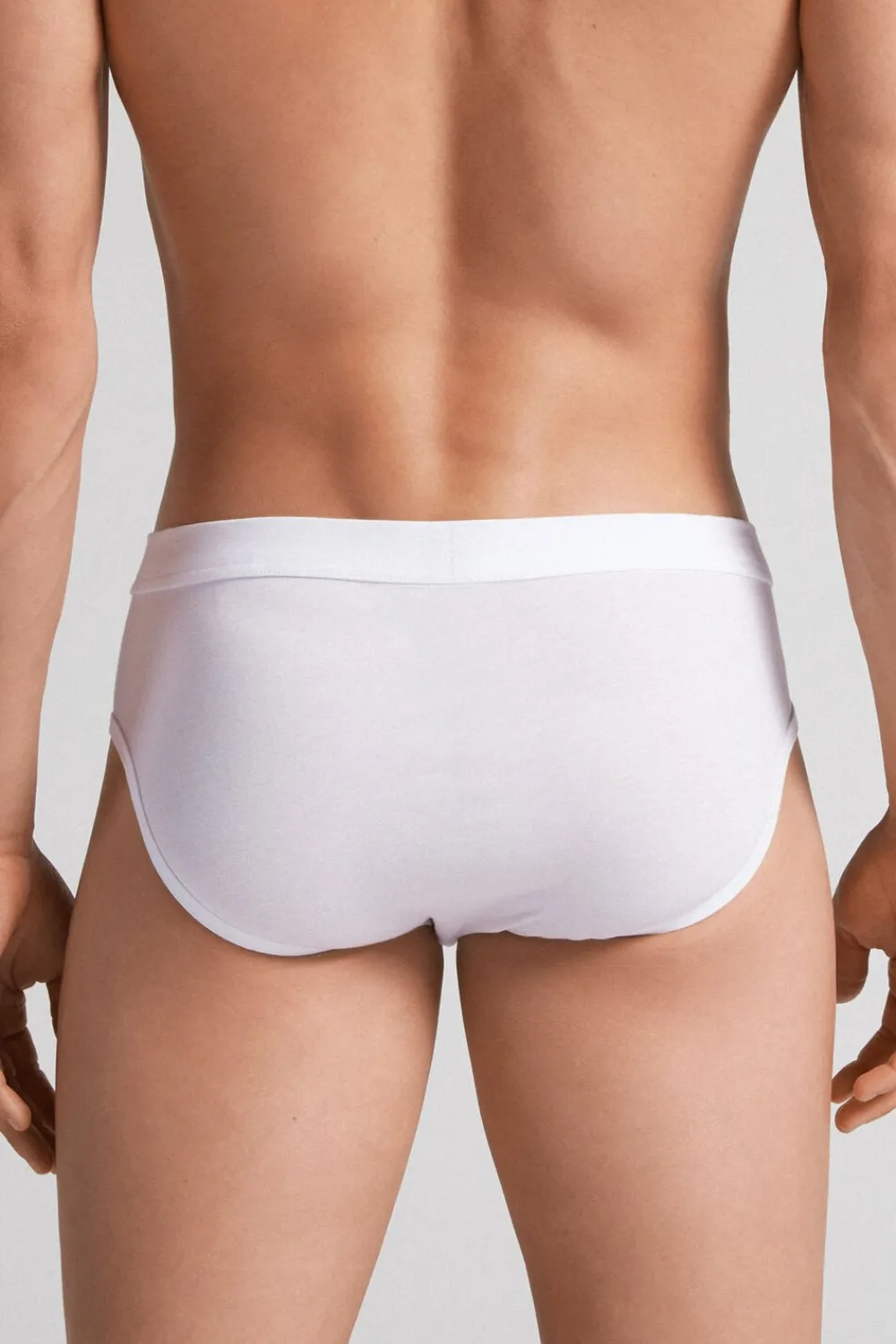 Slipy|Bawełna Superior Extrafine>Intimissimi Slipy z Bawełny Light & Fresh biały - 001 - biały